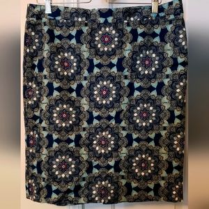 Van Heusen boho medallion pattern skirt. Size 14.